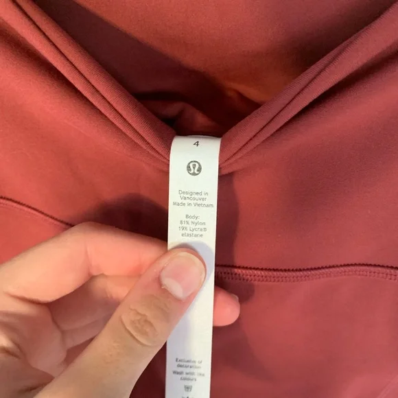 Lululemon Align High-Rise Pant with Pockets 25" Mulled Wine - Picture 9 of 9